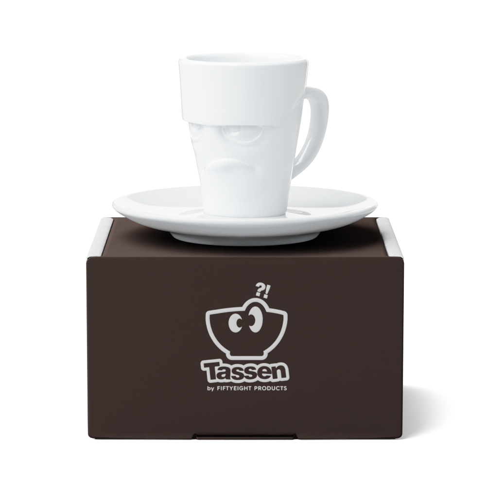Espresso-Mug mit Henkel Grummelig, 80 ml