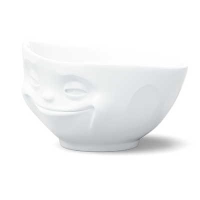 Bowl "Grinning" white, 1000 ml