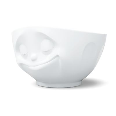 Bowl "Happy" white, 1000 ml