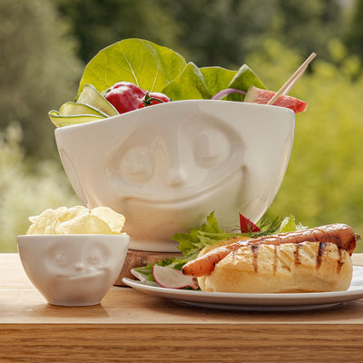 Bowl "Happy" white, 1000 ml