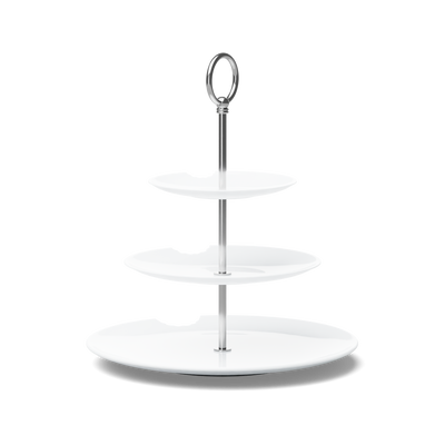 Food-Tempel - 3 Stufig, ø 15 cm, 20 cm, 28 cm, Teller mit Biss