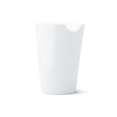 Becher mit Biss in weiß, 400 ml