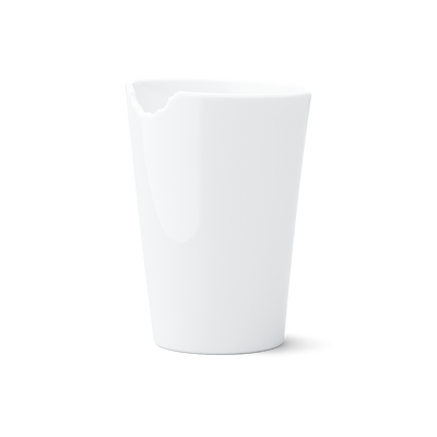 Becher mit Biss in weiß, 400 ml