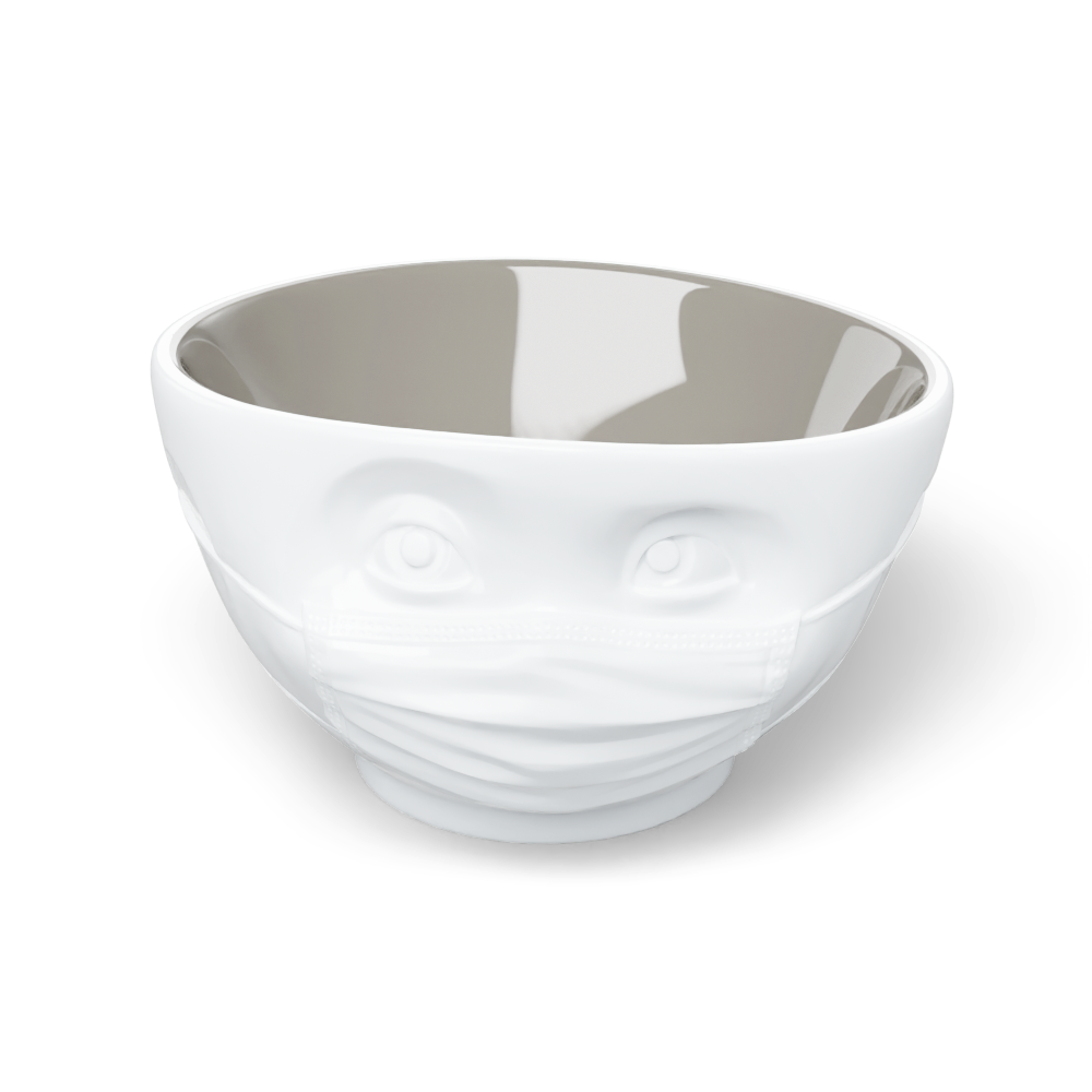 Schale Zuversichtlich innen Stein, 500 ml