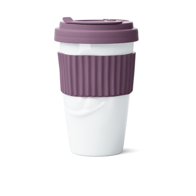 To Go Becher Lecker - Weinbeere