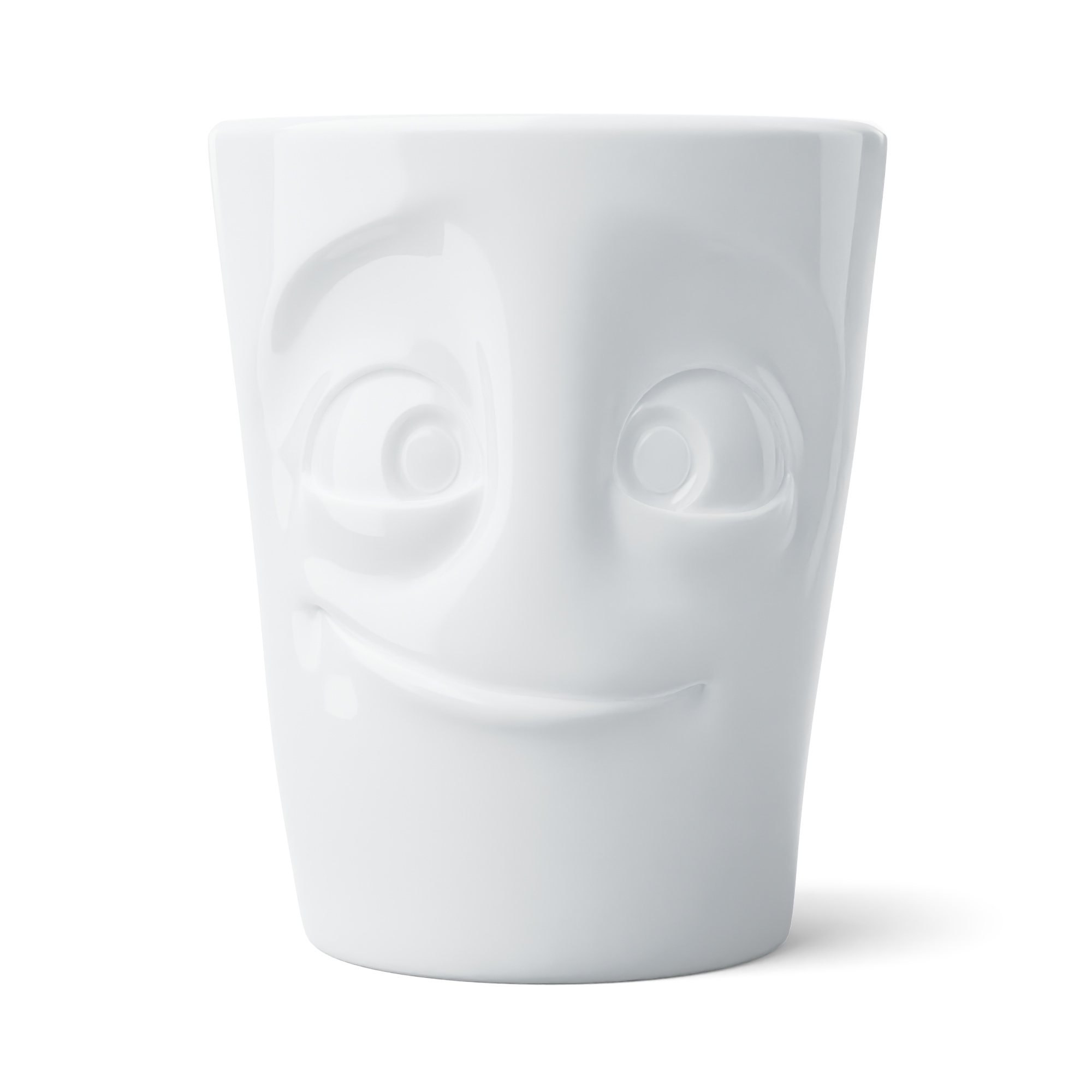Maximug Bereit - Extra großer Henkelbecher, 500 ml, weiß
