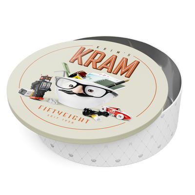 Blechdose - Krim's Kram - Vintage Edition