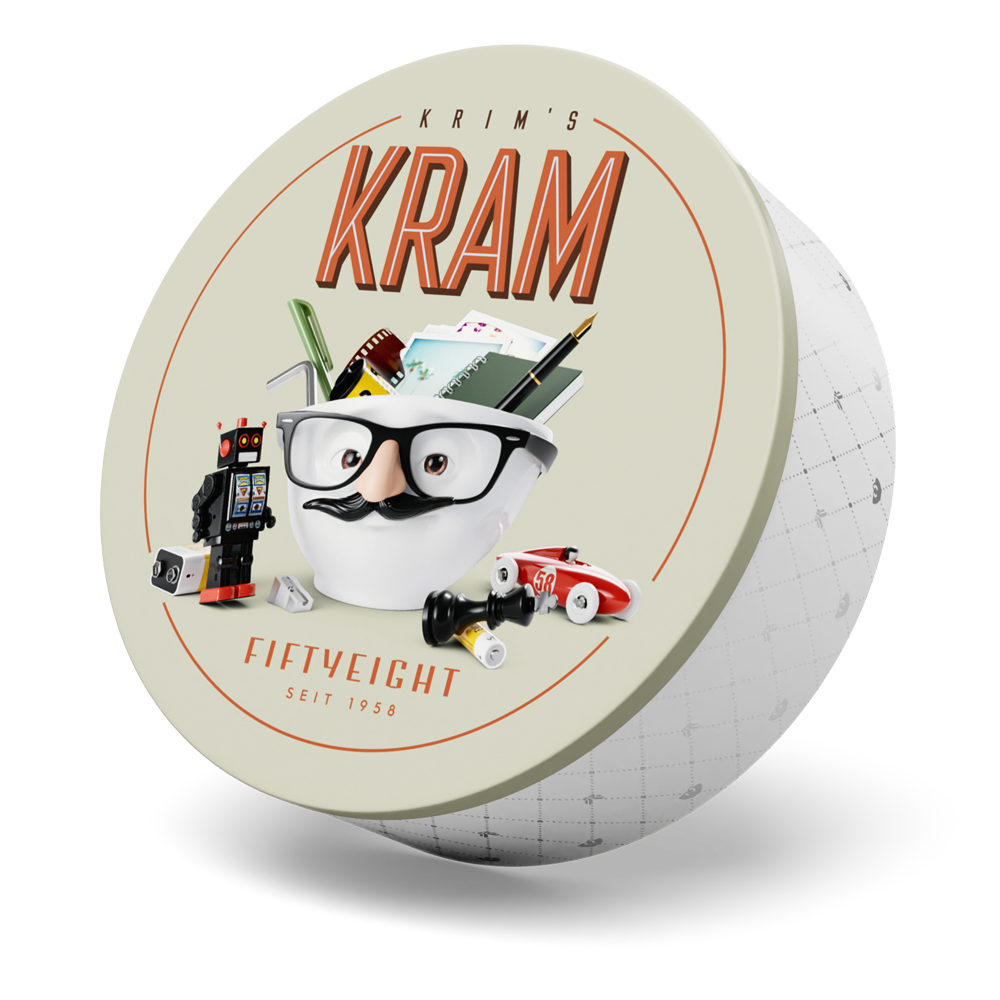 Blechdose - Krim's Kram - Vintage Edition