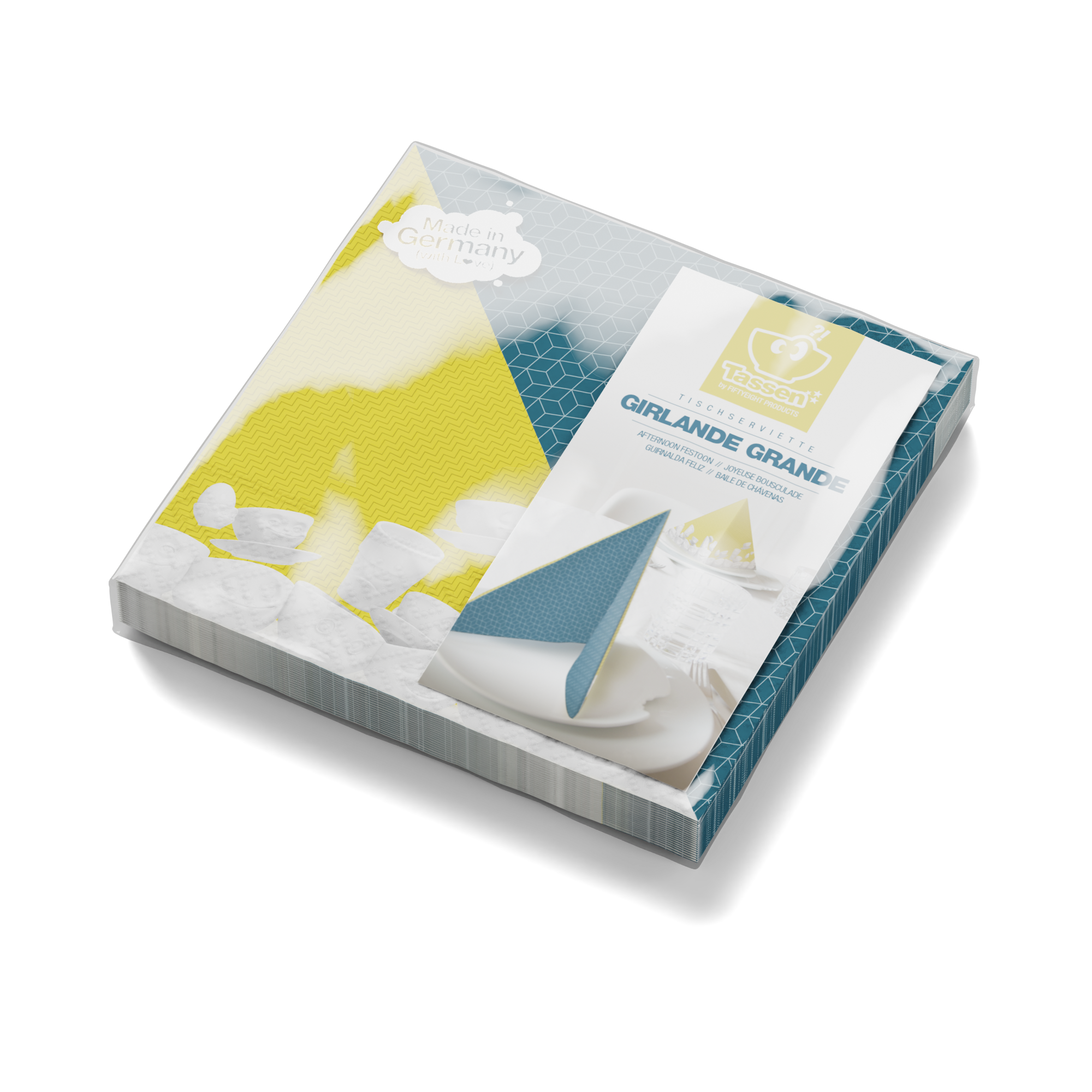 Servietten "Girlande Grande" - 12 Packungen