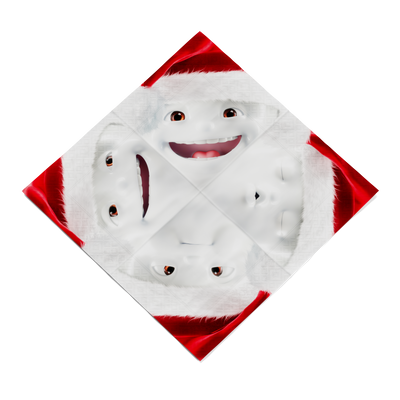 Servietten Weihnachtszinnober - 12 Packungen