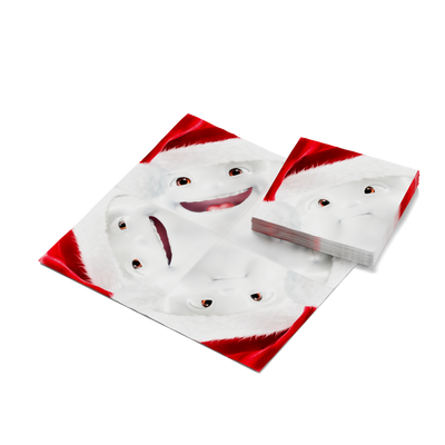 Servietten Weihnachtszinnober - 12 Packungen
