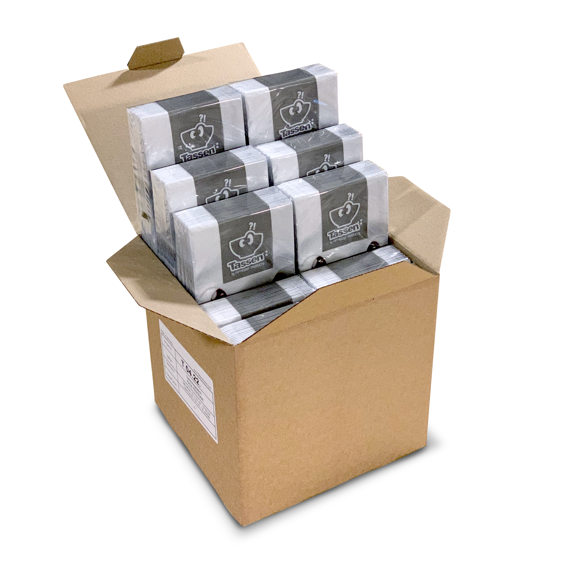 Servietten "Gesichtsgulasch" - 10 Packungen