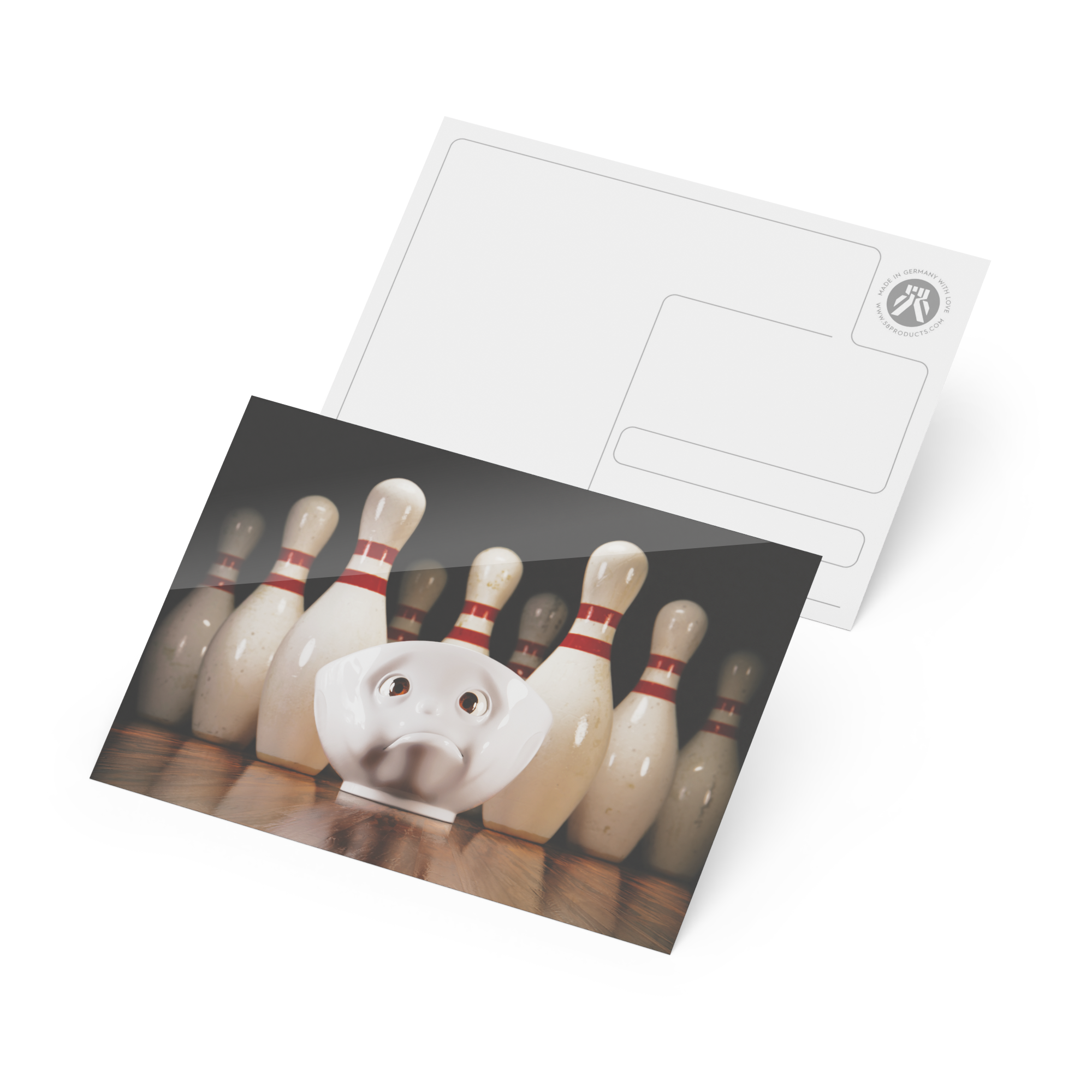Postkarte - Ich glaub ich will Heim
