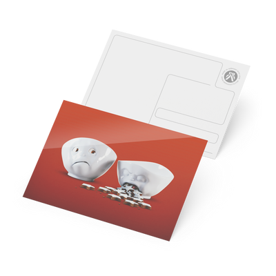 Postkarte - Überdosis