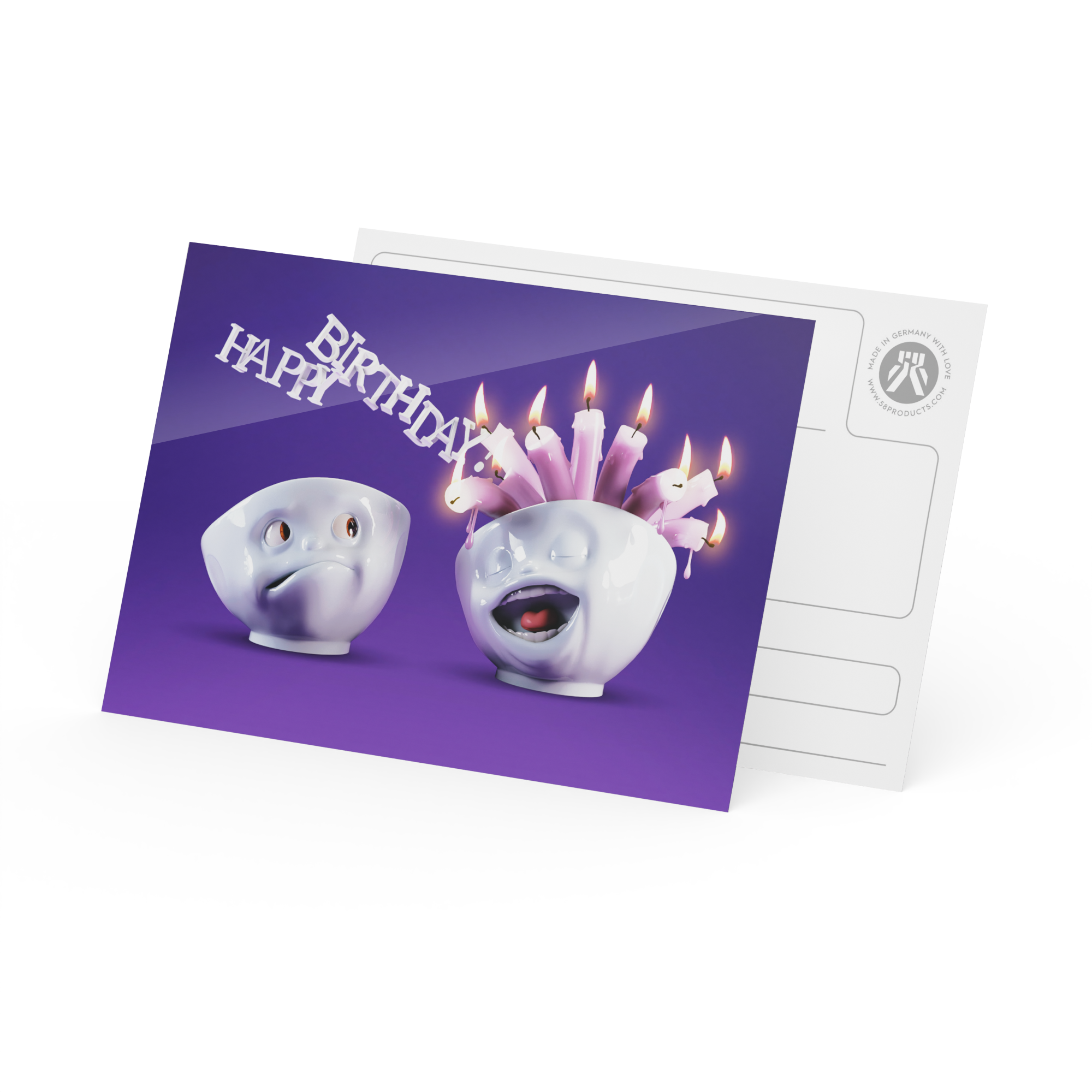 Postkarte - Happy Birthday