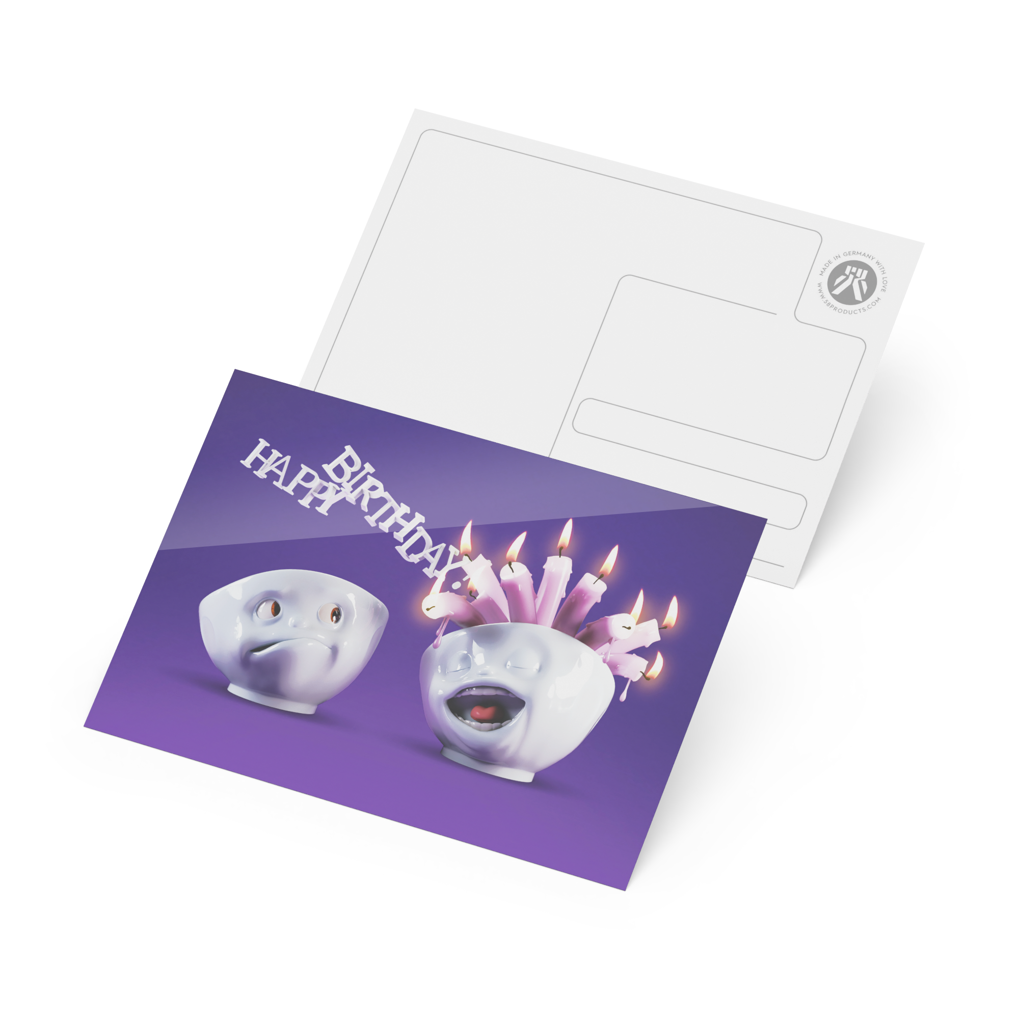 Postkarte - Happy Birthday