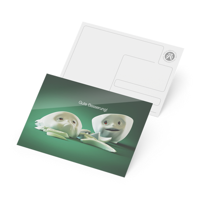 Postkarte - Gute Besserung
