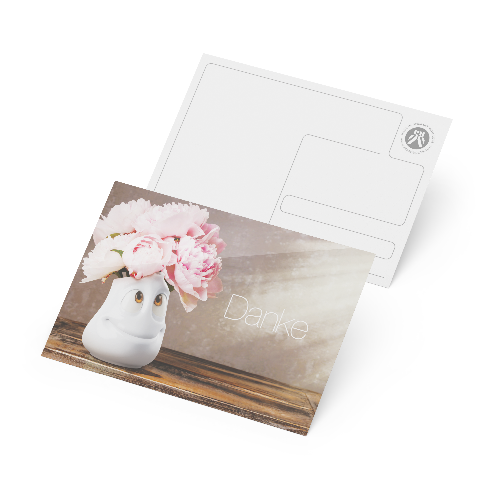 Postkarte - Danke