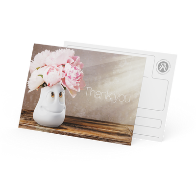 Postkarte - Thank you