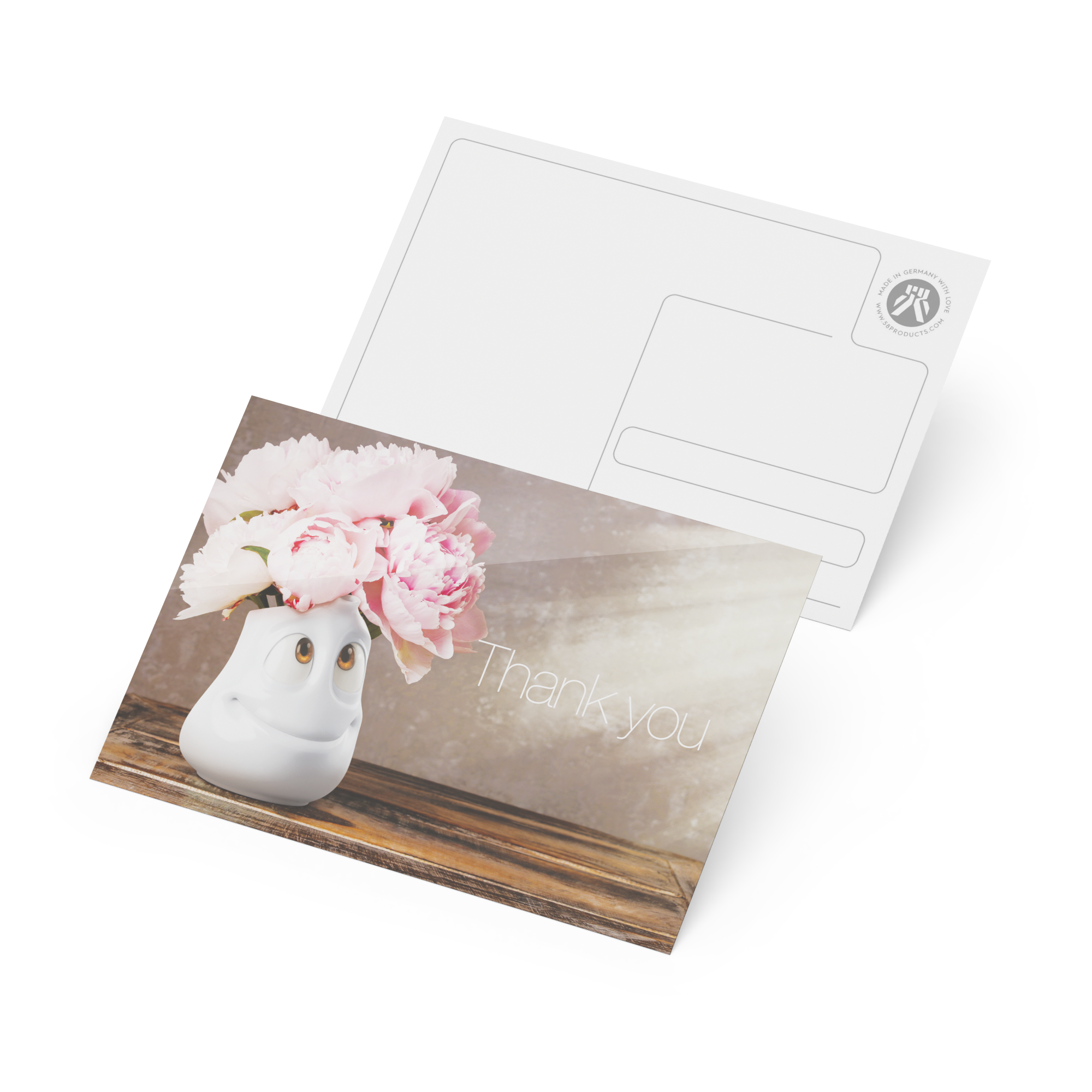Postkarte - Thank you