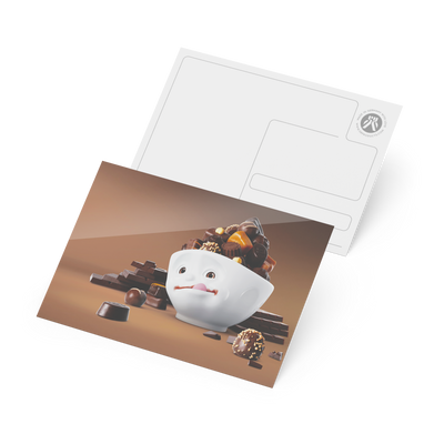 Postkarte - Sweet Choco