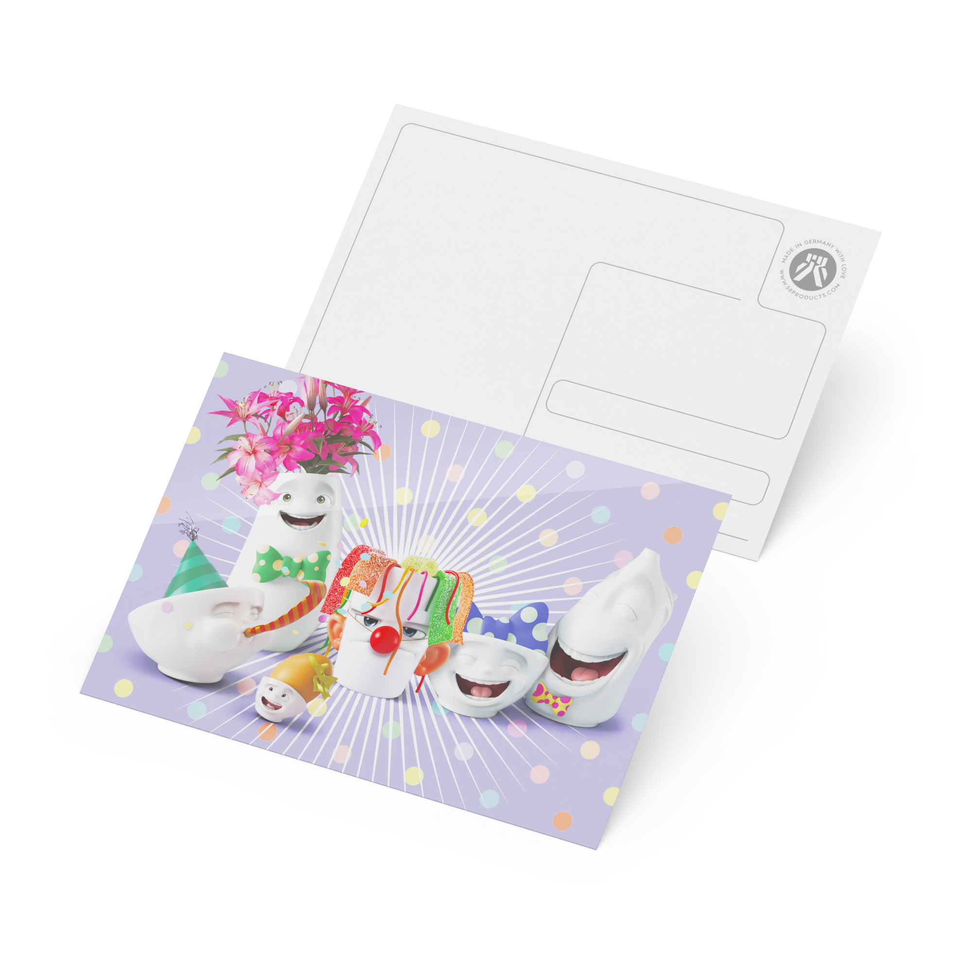 Postkarte - Happy Happy