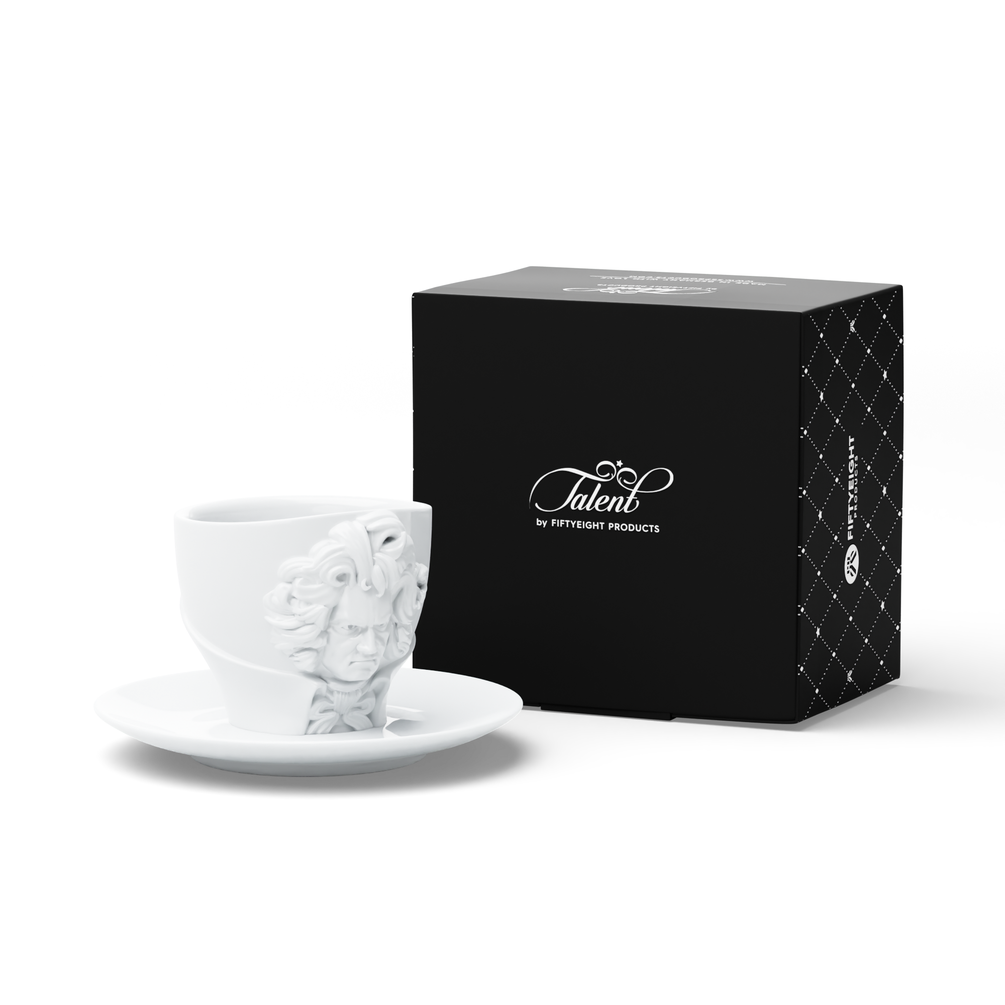 TALENT cup "Ludwig van Beethoven" in white, 260 ml - better price!