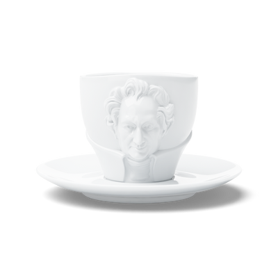Kaffeetasse TALENT "Johann Wolfgang von Goethe" in weiß, 260 ml