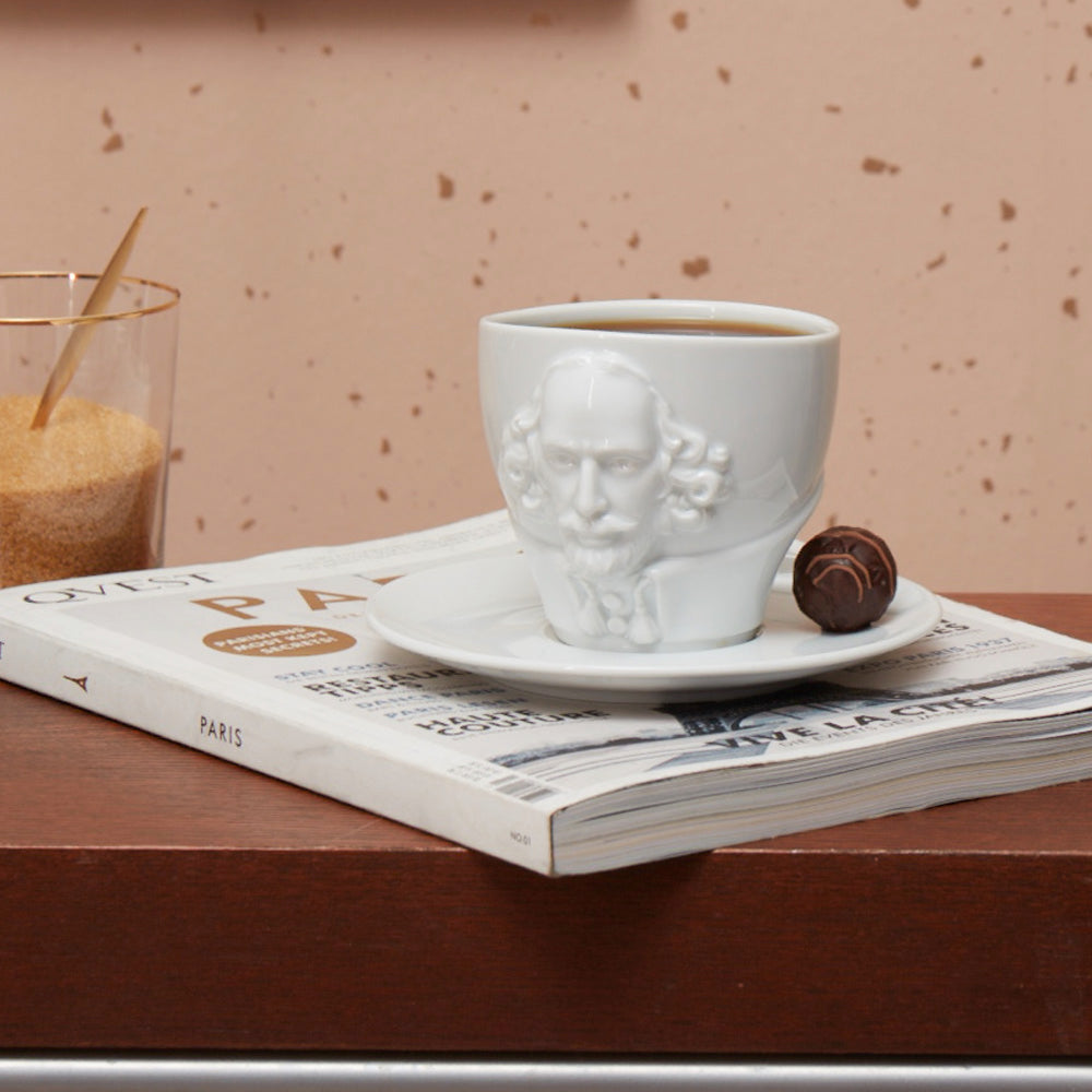 TALENT cup "William Shakespeare" in white, 260 ml - better price!
